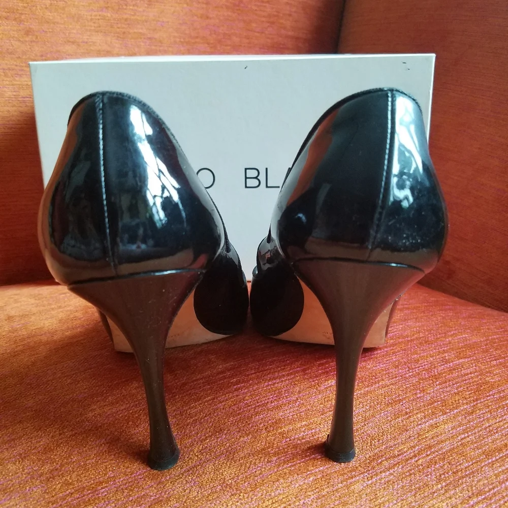 MANOLO BLAHNIK Mary Jane Shoes - Picture 10 of 13